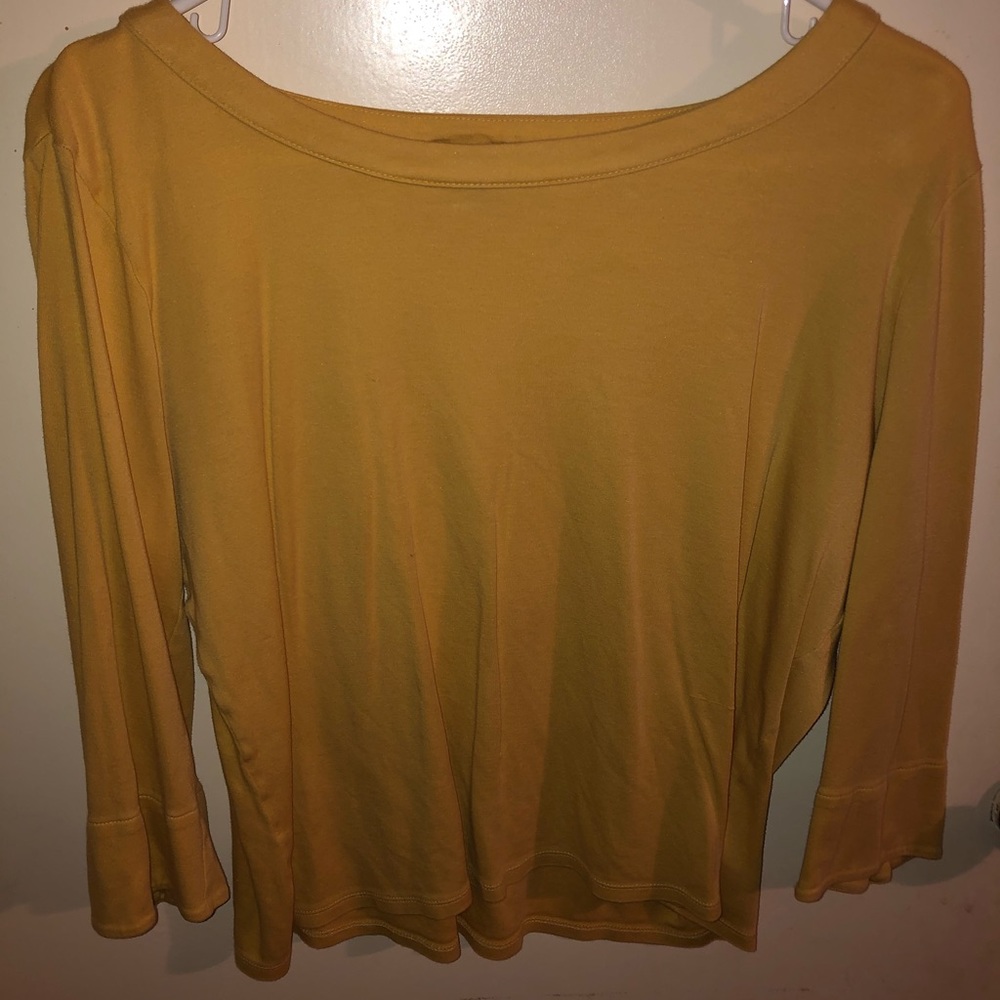 Yellow long sleeve